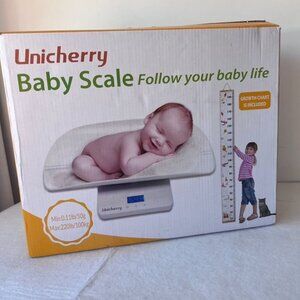 Unicherry Baby Scale Digital Multi Function Touch Baby Scale & Growth Chart Set